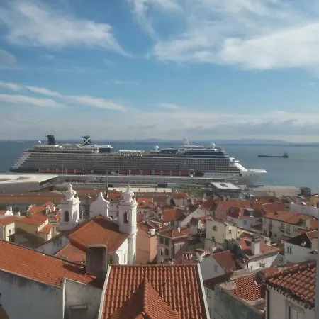 Miradouro De Santa Luzia ליסבון